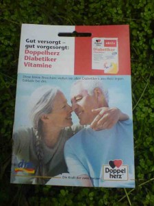 Broschüre für die Doppelherz Diabetiker Vitamine