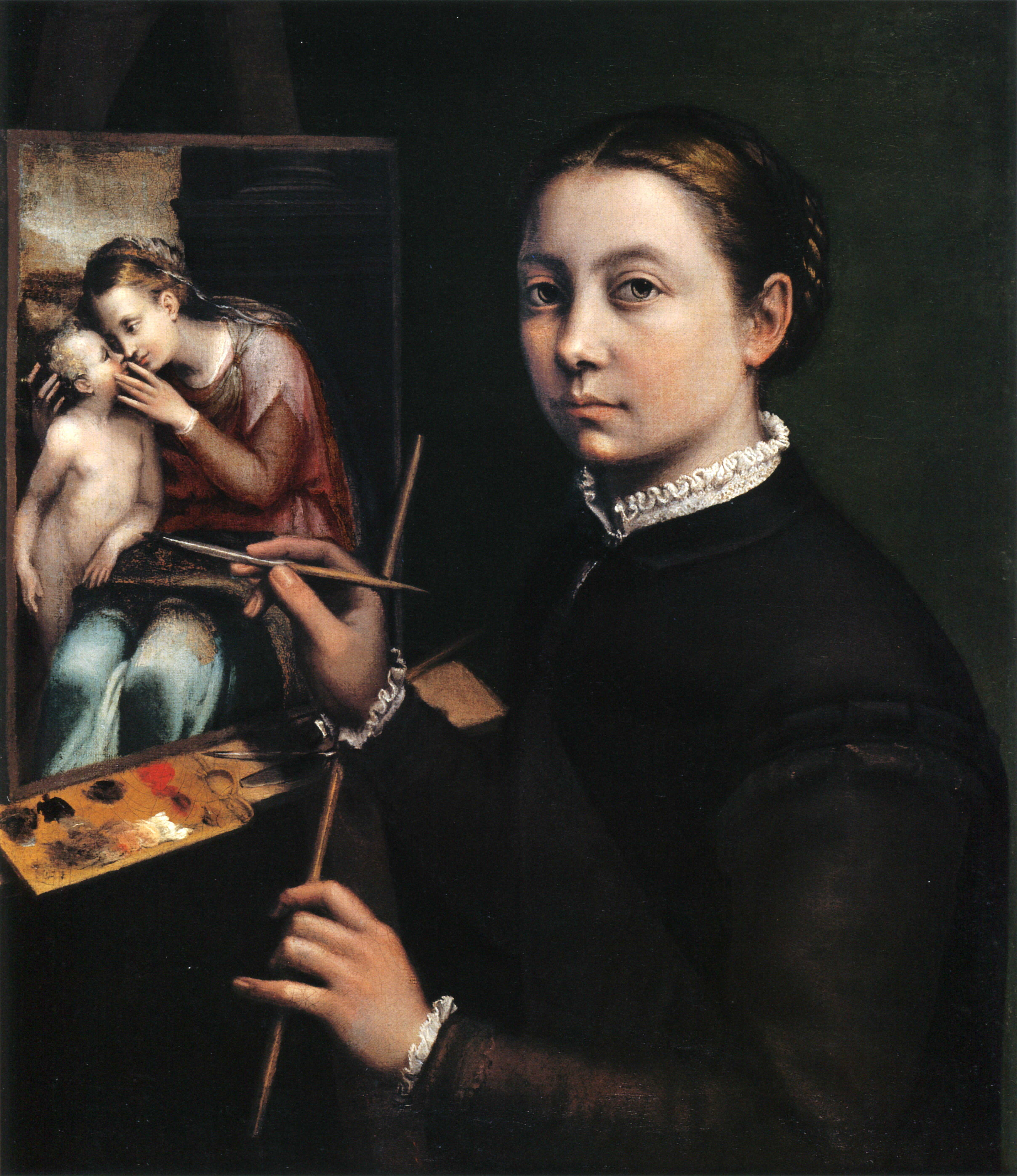 self-portrait_at_the_easel_painting_a_devotional_panel_by_sofonisba_anguissola